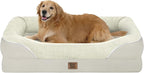 Orthopedic Removable Large Dog Bed -XL Large Dog Beds with Washable Cover and Removable Bolsters Non-Slip Bottom & Waterproof Pet Bed Sofa for Big Size Dogs