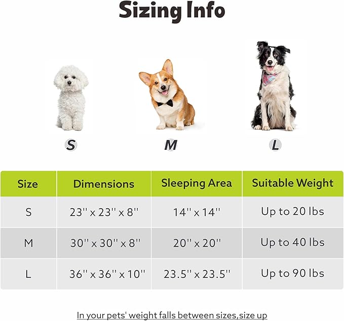 MIXJOY Donut Dog Bed for Small Dogs, Washable Donut Small Puppy Bed, Round Cat Beds with Anti Slip Bottom, Calming Dog Beds with Removable Zipper Cover, 23"x23"x8", White