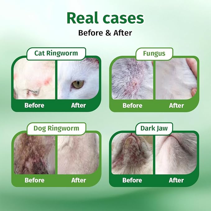 Hot Spot Spray Treatment, Wound Care & Itch Relief Spray for Dogs and Cats, Relives Scratching, Itchy Skin and Paw Licking, for All Animals, 2.02oz