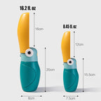 Dog Water Bottle, Leak Proof Portable Puppy Water Dispenser, Travel Puppy Water Bowl, Foldable Dog Water Bottle for Pets Outdoor Walking, Hiking, Travel, Food Grade Plastic (Black, 8.45 fl. oz)