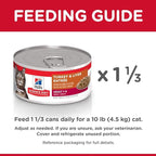 Hill's Science Diet Adult 1-6, Adult 1-6 Premium Nutrition, Wet Cat Food, Turkey & Liver Minced, 5.5 oz Can, Case of 24