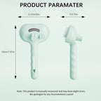 Pet Steam Brush for Cat & Dog – 4-in-1 De-Shedding, Steam Spray, and Self-Cleaning Grooming Tool – Ideal for Long and Short-Haired Pets– Includes 2 Bottles of 120 mL Waterless Shampoo(Green)