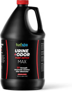 MAX Urine & Odor Turf Detox: 2X Strength Professional Enzyme Cleaner & Odor Eliminator for Artificial Grass, Turf, Concrete & Patios, Enzymatic Cleaner for Dogs & Cats – Gallon Refill