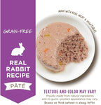 Instinct Original Grain Free Real Rabbit Recipe Natural Wet Canned Cat Food, 3 oz. Cans (Case of 24)