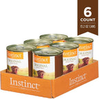 Instinct Original Wet Dog Food, Grain Free Recipe - Real Beef, 13.2 oz. Cans (Pack of 6)