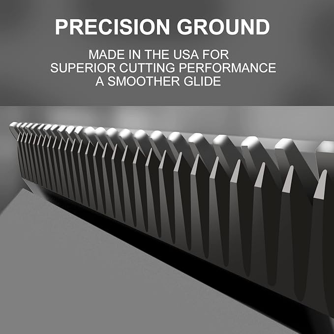 3FC+4FC+5FC+7FC+10# Blade Dog Grooming Compatible with Andis/Wahl/Oster Dog Clippers