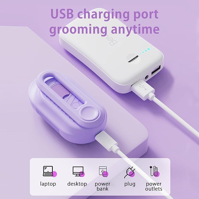 ZTJ Steam Brush for Dogs and Cats – 3-in-1 Pet Grooming Tool for Cleaning, Detangling, Massaging – Nano Steam, Hair Catcher, 360° Handle (White)