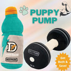 Nestpark Doggy Dumbbell - Funny Dog Toys Fitness Workout Parody Cute Dog Toys (Dumbbell)