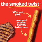 Hartz Oinkies Smoked Twists with Naturally Smoked Pork Rawhide-Free Dog Treats, Highly Digestible Long Lasting Dog Chews, 20 count