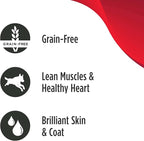 Nulo Lamb & Herring in Broth Land & Sea Pate Wet Canned Dog Food, 12 Ounce, Cans Pack of 5