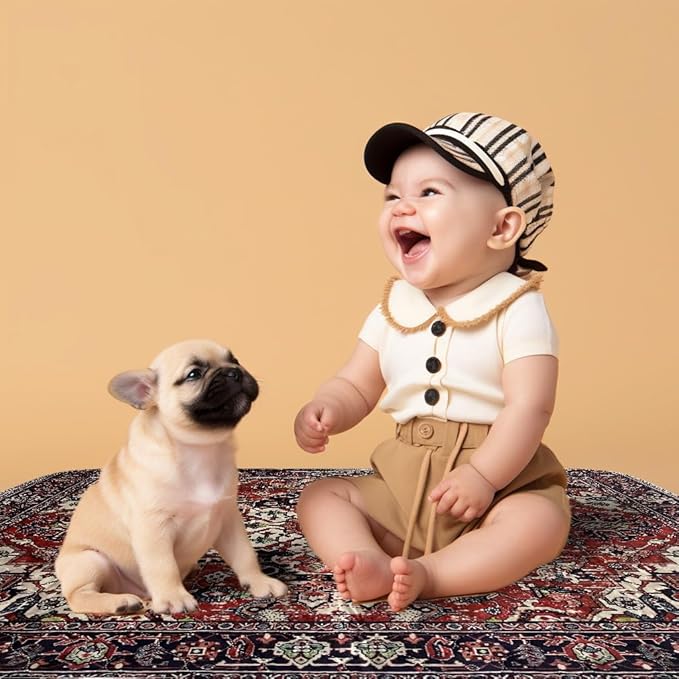 PUPIBOO Washable Pee Pads for Dogs and Cats - XXL (1 Pack) 6 FT X 6 FT Super Absorbent Reusable Puppy Training Pads - 100% Waterproof, Leak-Proof & Non-Slip Whelping Pads for Pet Housebreaking