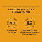 Amazon Brand - Wonder Bound Small Breed Wet Dog Food, Grilled Chicken Flavor, Loaf in Gravy, 3.5 Ounce (Pack of 12)