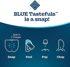 Blue Buffalo Tastefuls Savory Singles Natural Wet Cat Food in Gravy, 2.6-oz. Twin-Pack Tray, Turkey Entreé (24 Count)