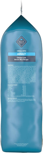 Blue Buffalo Life Protection Formula Adult Small Bite Dry Dog Food, Helps Build and Maintain Strong Muscles, Made with Natural Ingredients, Chicken & Brown Rice Recipe, 34-lb. Bag