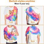 Dog Sling Carrier - Dog Sling for Small Dogs up to 10 lbs, Dog Carrier Sling with Adjustable Safety Strap & Buckle,Portable Dog Slings for Travel, Hands Free Cat Sling (Fruits)