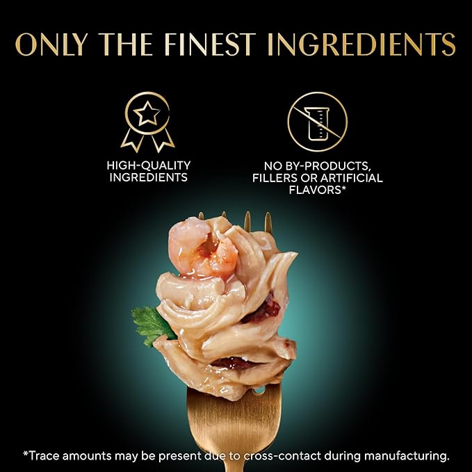 Sheba Selections Filets in Broth Adult Wet Cat Meal Complement Chicken & Shrimp Recipe, 1.3 oz. Cups, 12 Count