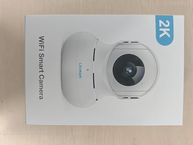 litokam Security Camera Indoor 2K, 360 Pan/Tilt Cameras for Home Security with Motion Detection, Baby Monitor for Pet/Dog with Night Vision, 2.4GHz WiFi Cam with Phone App & 2-Way Audio