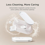 Petcube Bundle of Water Fountain with Ceramic Basin+3 Filters Pack | Automatic Wireless Fountain for Cats and Dogs, Easy to Clean, in-App Filter Control, Quiet Pump, Battery Operated