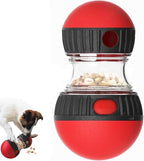 Interactive Treat Dispensing Toys for Smart Puppy Middle Dogs to Keep Them Busy, Cognitive Enrichment Dog Puzzle Slow Feeder Ball Toy (Feeder Toy 1pcs)
