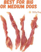 Duck Jerky Dog Treats, Natural Healthy Duck Twisted Strips with 1% Taurine, High Protain Low Fat Dog Training Rewards Treats for Small Medium Large Breeds, 10.6 oz