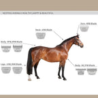 4 Pack Detachable Pet Dog Grooming Blades-Size 10W+7FW+5FW+4FW Dog Grooming Wide Blade,Cutting Length 1/16 in -3/8 in（1.5mm-9.5mm）,Compatible with Most Andis,Oster A5,Wahl km10 Clippers