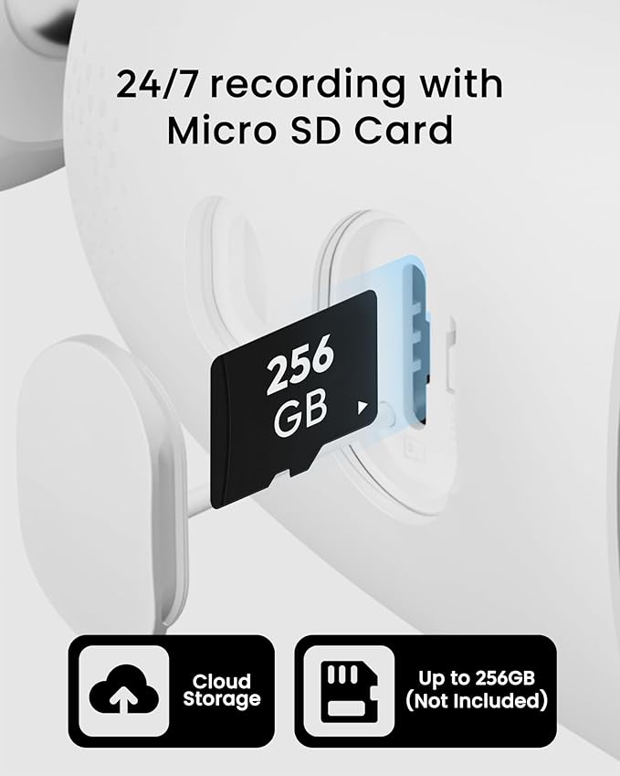 youkey 4K Wired Security Camera Outdoor, F1.0 Color24 Night Vision, Plug-in Cameras for Home Security Outside, 24/7 Continuous Recording, 130°FOV, 2.4/5GHz WiFi 6, Bluetooth Pairing, No Monthly Fees