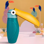 Dog Water Bottle, Leak Proof Portable Puppy Water Dispenser, Travel Puppy Water Bowl, Foldable Dog Water Bottle for Pets Outdoor Walking, Hiking, Travel, Food Grade Plastic (Black, 8.45 fl. oz)