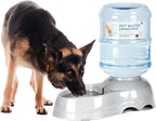 Pet Water Dispenser for Large Dogs and Multi-Pet, 3 Gallon Dog Water Bowl Dispenser, Basic Automatic Gravity Dog Cat Water Feeder, Large Capacity Pets Drinking Fountain, BPA-Free