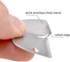 25 Shiny Stainless Steel Military spec Dog Tags - BLANK