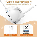 Interactive Cat Toys for Indoor Cats: Upgraded 360° Automatic Spin Flying Bird Feather Wand with Silicone Protected Rod Safe Play, Strong 8cm Suction Cup, USB-Rechargeable for Bored Kittens and Adult