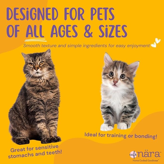 Café Nara Tuna Flavored Lickable Treats for Cats - Pack of 6