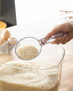 200ML Airtight Dog food spoon,Dog Treat spoon With Measuring,Dry Pet Food spoon for Dogs,Cats,and Birds 200ML Measuring spoon with handle