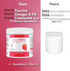 Heart Support Supplement for Dogs-Vet-Formulated, Antioxidant-Rich-L-Taurine, L-Carnitine,EPA,DHA,CoQ10-Aids Circulatory Strength, Cardiovascular Support, Heart Muscle Function-USA Made-60 Soft Chews