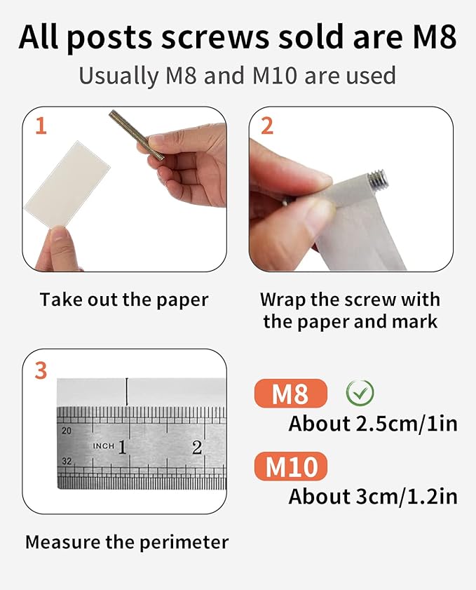 BNOSDM 4 Pcs M8 Cat Scratching Post Replacement Pole 15”x2.75” Cat Scratcher Posts Refill Sisal Scratch Part for Refurbishment Hemp Spare Cat Furniture Accessories Ash Black