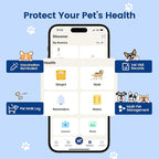 Dog ID Tag with QR Code & NFC, Silent Silicone Dog Name Tags Personalized for Pets- Scan QR for Instant Location Alert, Emergency Contact and Modifiable Pet Profile (White)