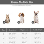 Love's cabin Round Donut Cat and Dog Cushion Bed, 20in Pet Bed for Cats or Small Dogs, Anti-Slip & Water-Resistant Bottom, Super Soft Durable Fabric Pet beds, Washable Luxury Cat Dog Bed Brown Stripe