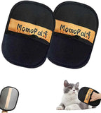2PCS Electrostatic Pet Hair Remover Glove, Reusable Cat Dog Pal Hair Cleaning Grooming Removal Mitt