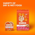 IAMS Proactive Health Healthy Adult Dry Cat Food with Real Salmon, 22 lb. Bag