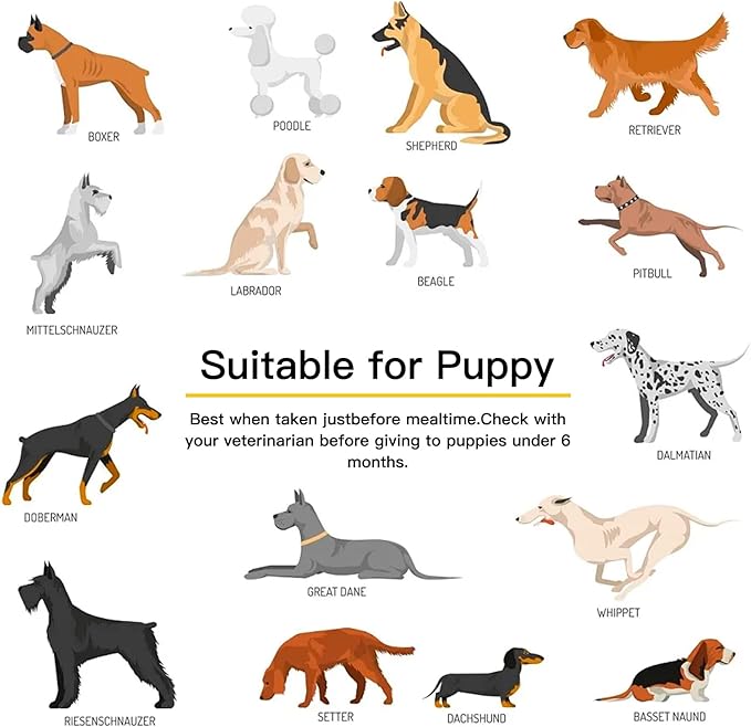 Advanced Calming Chews for Dogs, Dog Calming Chews - Anxiety Relief Treats and Bites for Dogs - Separation, Barking, Thunder, Noise, Stress, Pet Supplement, All Ages & Sizes - (Chicken 240 Ct)