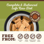 Primal Freeze Dried Raw Dog Food Nuggets, Lamb, Complete & Balanced Meal, Also Use as Topper or Treat, Premium, Healthy, Grain Free, High Protein Raw Dog Food, 14 oz