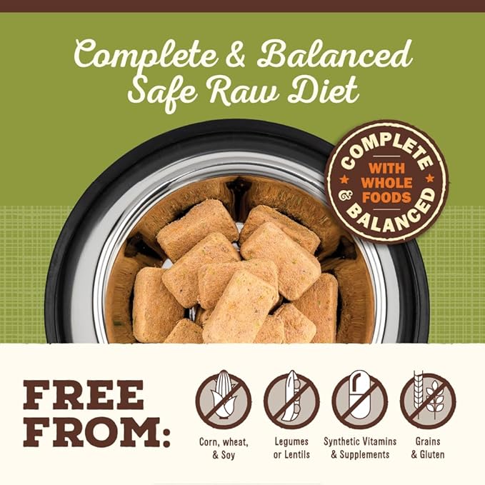 Primal Freeze Dried Dog Food, Pronto Mini Nuggets, Lamb; Scoop & Serve, Complete & Balanced Meal; Also Use as Topper or Treat; Premium, Healthy, Grain Free, High Protein Raw Dog Food (16 oz)