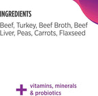 Nulo Grain-Free Beef, Peas & Carrots Recipe Adult Wet Canned Dog Food, 13 Ounce, 12 Cans