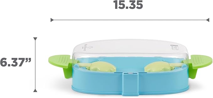 Outward Hound Nina Ottosson Paw N' Play Interactive Dog Treat Puzzle, Level 2 Intermediate Dog Enrichment Dog Toy, Blue, Small