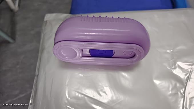 4-in-1 Cat Steam Brush Cat and Dog Anti-Static steam Brush with Spray for Massaging,cleaning,Shedding,Grooming,2025 New Rechargeable Pet Grooming Brushes(purple)