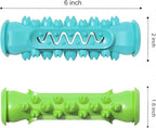 Guardians Dog Chew Toys for Aggressive Chewers, Dog Toothbrush Care Cleaning Stick, Puppy Toothing Chew Toy for Small Middle Pets (Blue+Green)
