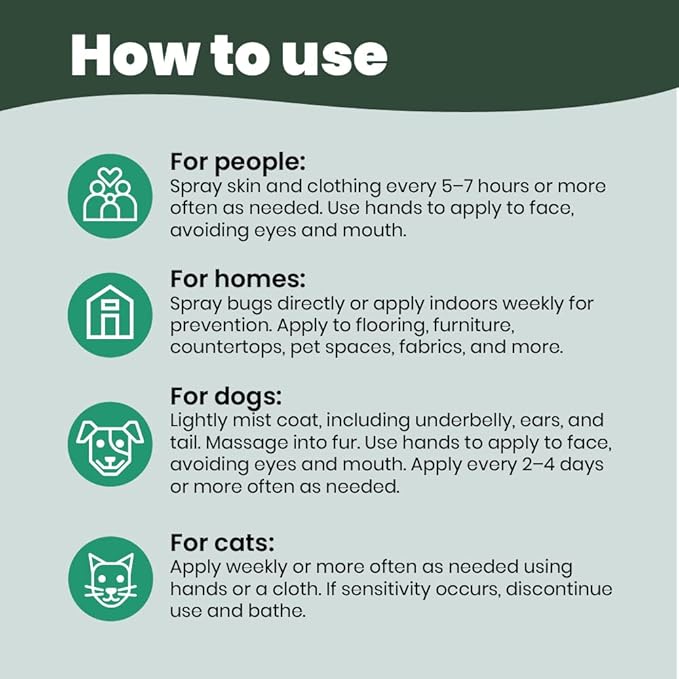 Cedarcide Original Bug Spray | Repel & Kill Fleas, Ticks, Mosquitoes, Mites, Ants & Chiggers | for use on People, Pets & Home | Natural Cedar Oil | Eco-Friendly | Small Size Kit