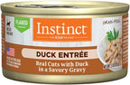 Instinct Flaked Entrée Wet Canned Cat Food - Duck, 3 oz. Cans (Pack of 24)