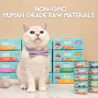 LOVE, NALA - FLAKED Fish Variety Pack - 24 Pack - Natural Adult Cat Wet Food - Grain Free, Non-GMO, Lean Protein, Omega 3, Added Minerals & Vitamins