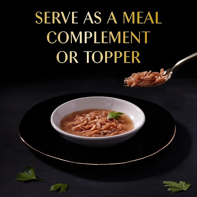 Sheba Selections Filets in Broth Adult Wet Cat Meal Complement Chicken or Tuna Recipe, 1.3 oz. Cups, 8 Count (Pack of 2)