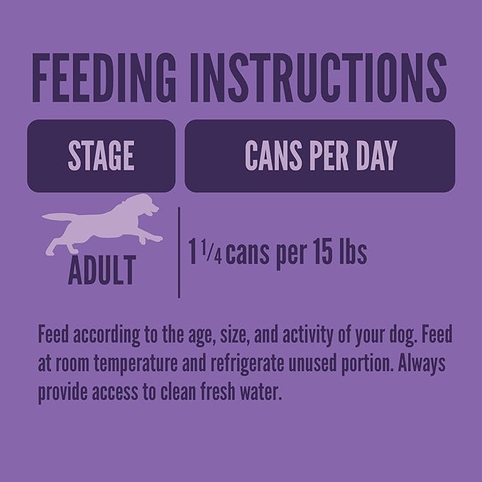 A Strong Heart Wet Dog Food, Chopped Chicken Dinner - 13.2 oz Cans (Pack of 12), Made in The USA with Real Chicken